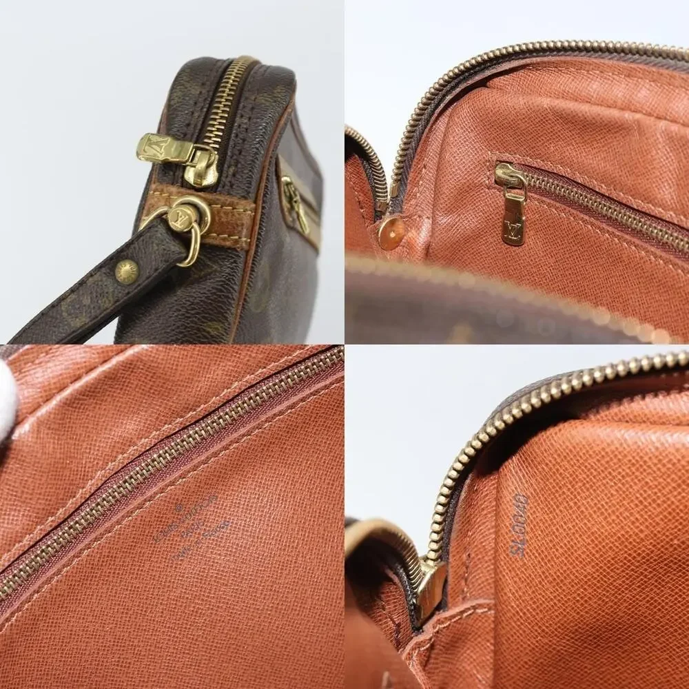 Louis Vuitton Monogram Marly Dragonne GM Clutch Bag Brown